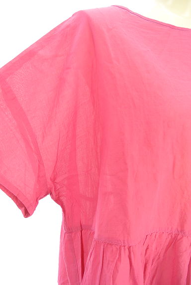 クリックで大画像表示 SM2(サマンサモスモス)の古着「コットンチュニック(カットソー・プルオーバー)」大画像4へ