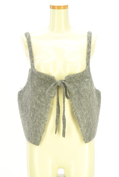 クリックで大画像表示 SM2(サマンサモスモス)の古着「ニットビスチェ(ベスト・ジレ)」大画像1へ