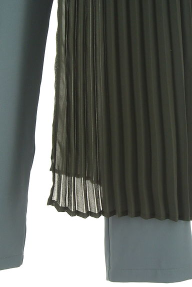 OSMOSIS（オズモーシス）の古着「シフォンプリーツ×テーパードパンツ（パンツ）」大画像５へ