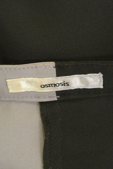 クリックで大画像表示 OSMOSIS(オズモーシス)の古着「バイカラーロングシャツ(ワンピース・チュニック)」大画像6へ