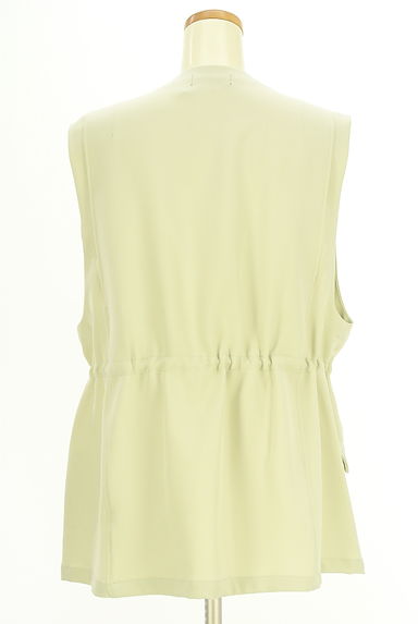 クリックで大画像表示 OSMOSIS(オズモーシス)の古着「loaf ドロストノーカラーベスト(ベスト・ジレ)」大画像2へ