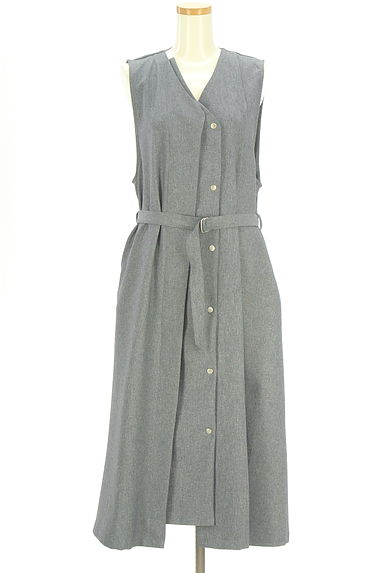 OSMOSIS（オズモーシス）の古着「loaf ベルト付きアシメロングベスト（ベスト・ジレ）」大画像１へ