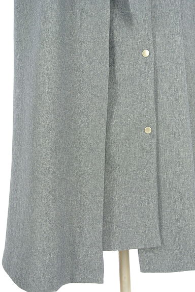 OSMOSIS（オズモーシス）の古着「loaf ベルト付きアシメロングベスト（ベスト・ジレ）」大画像５へ