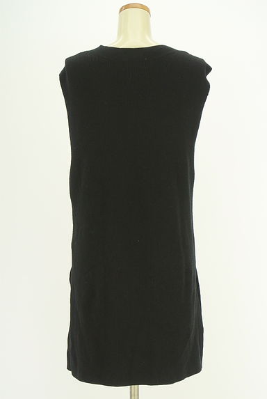 AZUL BY MOUSSY（アズールバイマウジー）の古着「サイドスリットニットベスト（ベスト・ジレ）」大画像２へ