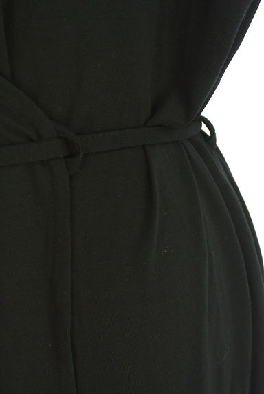 クリックで大画像表示 AZUL BY MOUSSY(アズールバイマウジー)の古着「ベルト付きカシュクールジレ(ベスト・ジレ)」大画像5へ