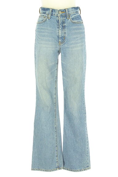 AZUL BY MOUSSY（アズールバイマウジー）の古着「ウォッシュド加工デニムパンツ（デニムパンツ）」大画像１へ
