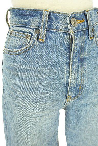 AZUL BY MOUSSY（アズールバイマウジー）の古着「ウォッシュド加工デニムパンツ（デニムパンツ）」大画像４へ