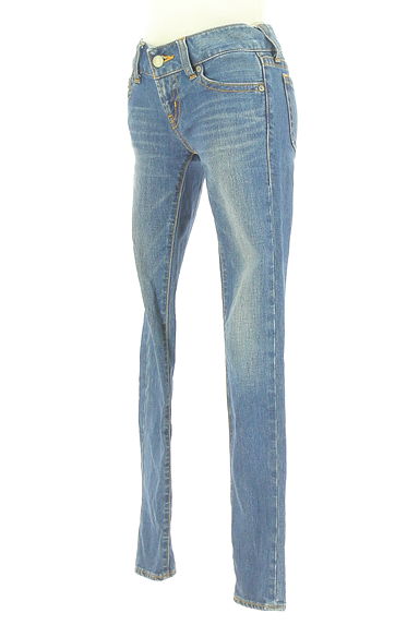 AZUL BY MOUSSY（アズールバイマウジー）の古着「スキニーデニムパンツ（デニムパンツ）」大画像３へ