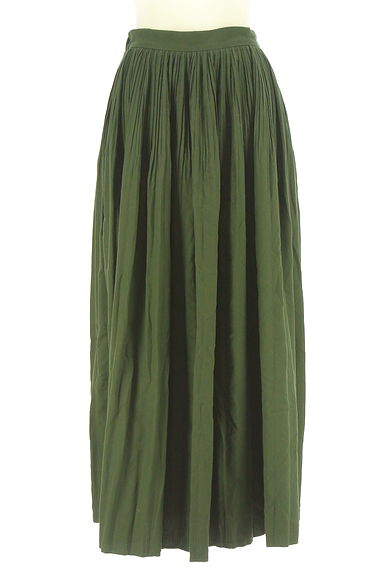 AZUL BY MOUSSY（アズールバイマウジー）の古着「タックプリーツロングスカート（ロングスカート・マキシスカート）」大画像１へ