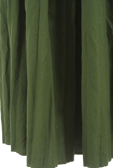 AZUL BY MOUSSY（アズールバイマウジー）の古着「タックプリーツロングスカート（ロングスカート・マキシスカート）」大画像５へ