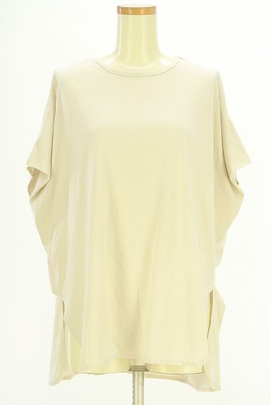 AZUL BY MOUSSY（アズールバイマウジー）の古着「オーバーサイズフレンチスリーブカットソー（Ｔシャツ）」大画像１へ