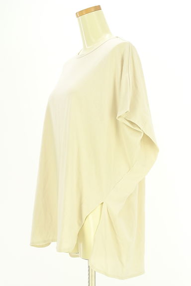 AZUL BY MOUSSY（アズールバイマウジー）の古着「オーバーサイズフレンチスリーブカットソー（Ｔシャツ）」大画像３へ