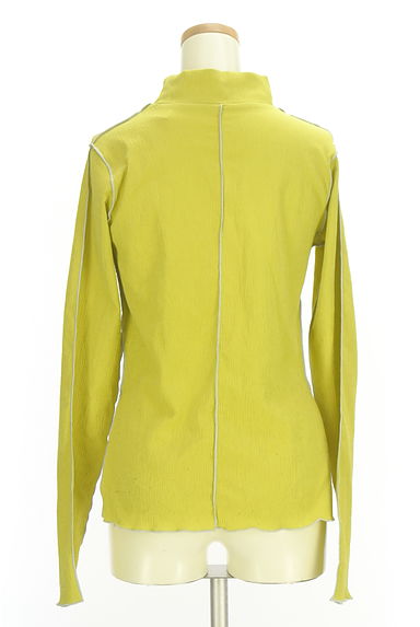 クリックで大画像表示 AZUL BY MOUSSY(アズールバイマウジー)の古着「ハイネックメロウニット(カットソー・プルオーバー)」大画像2へ