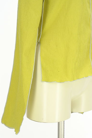 クリックで大画像表示 AZUL BY MOUSSY(アズールバイマウジー)の古着「ハイネックメロウニット(カットソー・プルオーバー)」大画像5へ