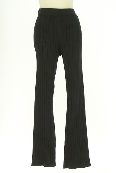 AZUL BY MOUSSY（アズールバイマウジー）の古着「リブニットパンツ（パンツ）」大画像１へ