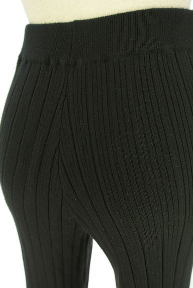 AZUL BY MOUSSY（アズールバイマウジー）の古着「リブニットパンツ（パンツ）」大画像５へ