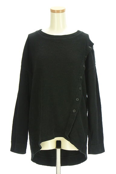 クリックで大画像表示 AZUL BY MOUSSY(アズールバイマウジー)の古着「アシメニット(ニット)」大画像1へ