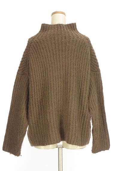 クリックで大画像表示 AZUL BY MOUSSY(アズールバイマウジー)の古着「モックネックニット(セーター)」大画像2へ