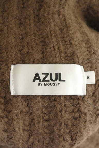 クリックで大画像表示 AZUL BY MOUSSY(アズールバイマウジー)の古着「モックネックニット(セーター)」大画像6へ