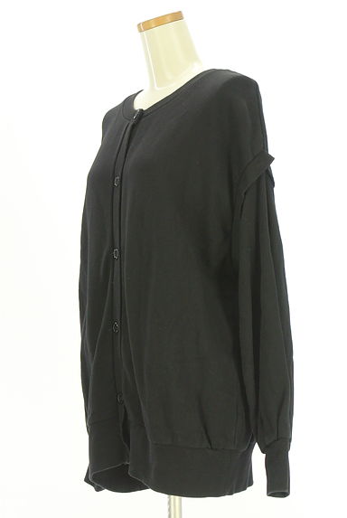 AZUL BY MOUSSY（アズールバイマウジー）の古着「前後2WAYスウェットトップス（カーディガン・ボレロ）」大画像３へ