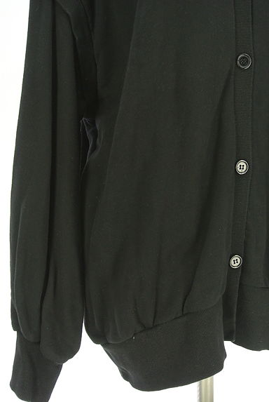 AZUL BY MOUSSY（アズールバイマウジー）の古着「前後2WAYスウェットトップス（カーディガン・ボレロ）」大画像５へ