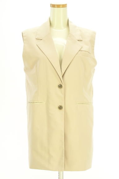 クリックで大画像表示 AZUL BY MOUSSY(アズールバイマウジー)の古着「バックベルトベスト(ベスト・ジレ)」大画像1へ