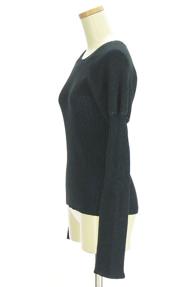 AZUL BY MOUSSY（アズールバイマウジー）の古着「パフスリニット（ニット）」大画像３へ