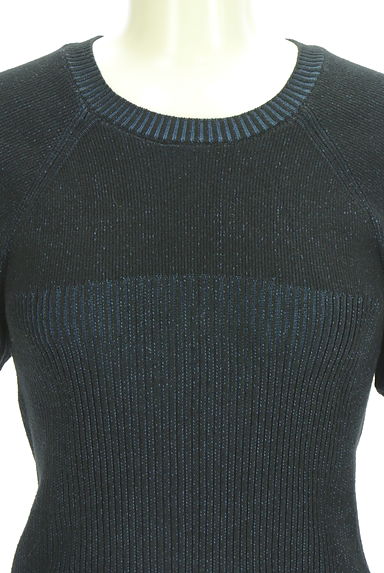 AZUL BY MOUSSY（アズールバイマウジー）の古着「パフスリニット（ニット）」大画像４へ