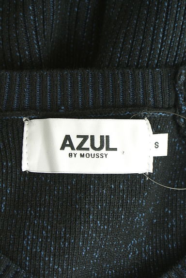 AZUL BY MOUSSY（アズールバイマウジー）の古着「パフスリニット（ニット）」大画像６へ