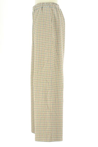 クリックで大画像表示 JOURNAL STANDARD relume(ジャーナルスタンダード レリューム)の古着「セミワイドチェック柄パンツ(パンツ)」大画像3へ
