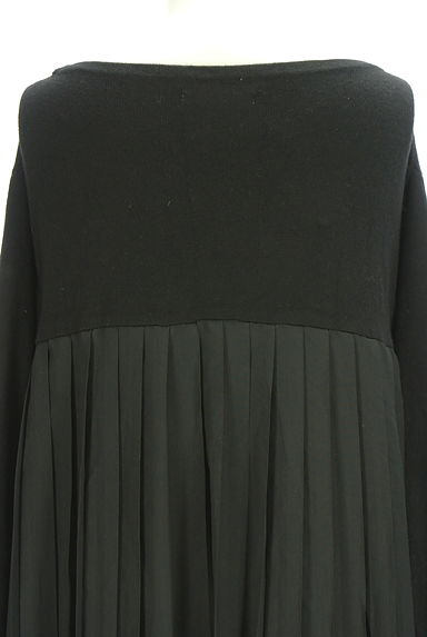 crie conforto（クリーコンフォルト）の古着「バックプリーツロングワンピース（ワンピース・チュニック）」大画像４へ