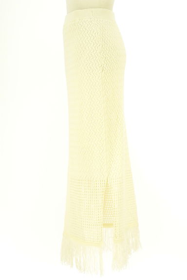 クリックで大画像表示 AZUL BY MOUSSY(アズールバイマウジー)の古着「ペンシルニットスカート(ロングスカート・マキシスカート)」大画像3へ