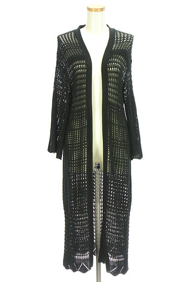 AZUL BY MOUSSY（アズールバイマウジー）の古着「ローゲージニットカーディガン（カーディガン・ボレロ）」大画像１へ