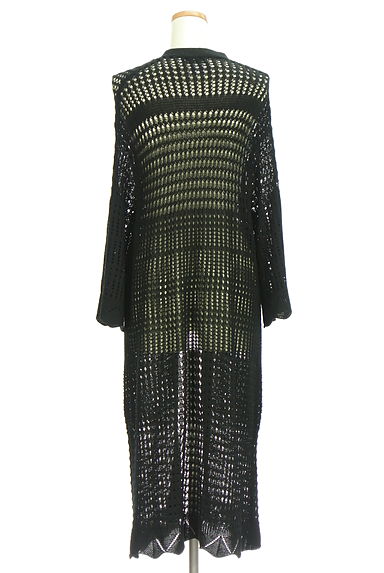 AZUL BY MOUSSY（アズールバイマウジー）の古着「ローゲージニットカーディガン（カーディガン・ボレロ）」大画像２へ