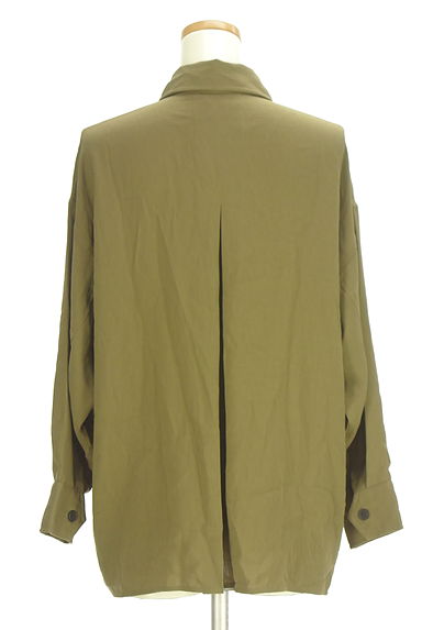 AZUL BY MOUSSY（アズールバイマウジー）の古着「カラーシャツ（ブラウス）」大画像２へ