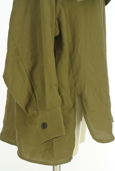 AZUL BY MOUSSY（アズールバイマウジー）の古着「カラーシャツ（ブラウス）」大画像５へ