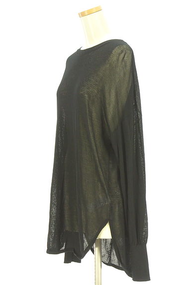 AZUL BY MOUSSY（アズールバイマウジー）の古着「シースルーロングニット（ニット）」大画像３へ