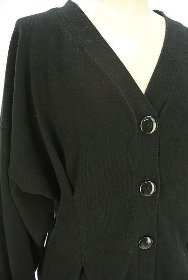 AZUL BY MOUSSY（アズールバイマウジー）の古着「ボリューム袖タックカーディガン（カーディガン・ボレロ）」大画像４へ