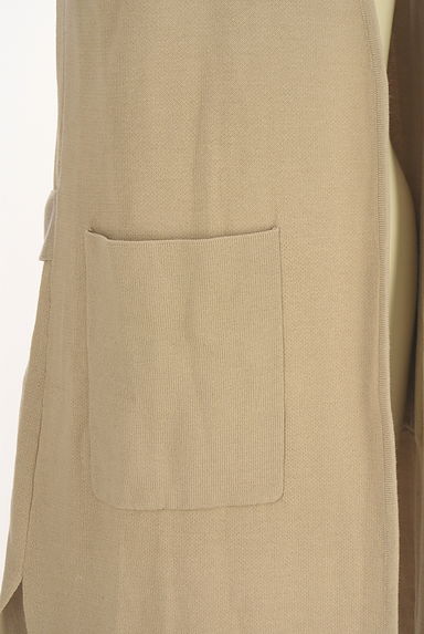 AZUL BY MOUSSY（アズールバイマウジー）の古着「バックベルトロングジレ（ベスト・ジレ）」大画像４へ