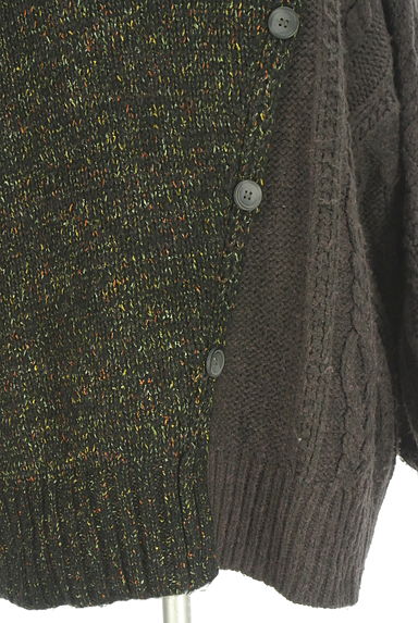 クリックで大画像表示 AZUL BY MOUSSY(アズールバイマウジー)の古着「アシメ切替ニット(セーター)」大画像5へ