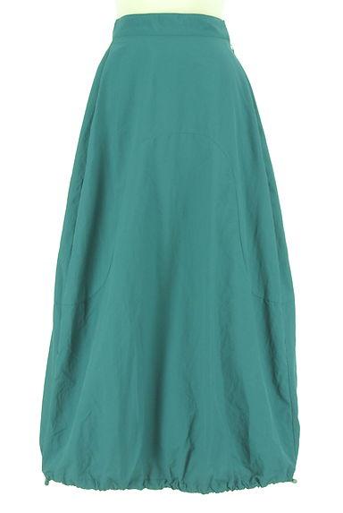 クリックで大画像表示 AZUL BY MOUSSY(アズールバイマウジー)の古着「裾ドロストナイロンロングスカート(ロングスカート・マキシスカート)」大画像5へ