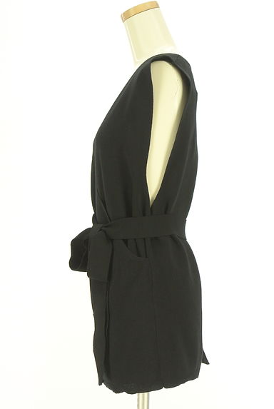 クリックで大画像表示 AZUL BY MOUSSY(アズールバイマウジー)の古着「ベルト付きカシュクールニット(ニット)」大画像3へ