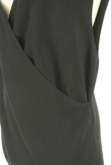 AZUL BY MOUSSY（アズールバイマウジー）の古着「ベルト付きカシュクールニット（ニット）」大画像５へ