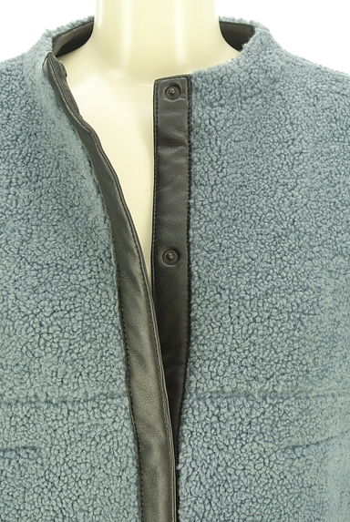 クリックで大画像表示 COMME CA(コムサ)の古着「KT KIYOKO TAKASE ボアブルゾン(ブルゾン・スタジャン)」大画像5へ