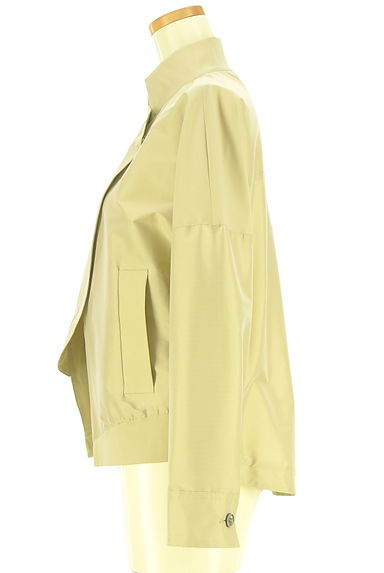 クリックで大画像表示 COMME CA(コムサ)の古着「Gabardine K.T ライトブルゾン(ジャケット)」大画像3へ