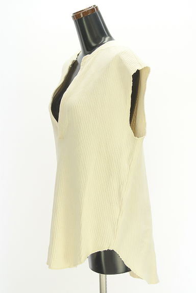 クリックで大画像表示 CLANE(クラネ)の古着「キーネックノースリリブニットトップス(ニット)」大画像3へ