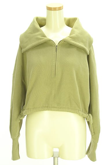 クリックで大画像表示 CLANE(クラネ)の古着「ハーフジップスウェットトップス(スウェット・パーカー)」大画像4へ