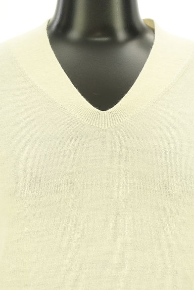 クリックで大画像表示 Paul Stuart(ポールスチュアート)の古着「Vネック薄手ニット(セーター)」大画像4へ