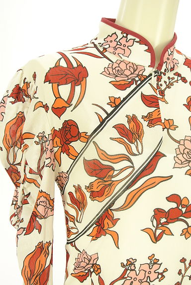 クリックで大画像表示 VIVIENNE TAM(ヴィヴィアンタム)の古着「花柄ワンピース(ワンピース・チュニック)」大画像4へ