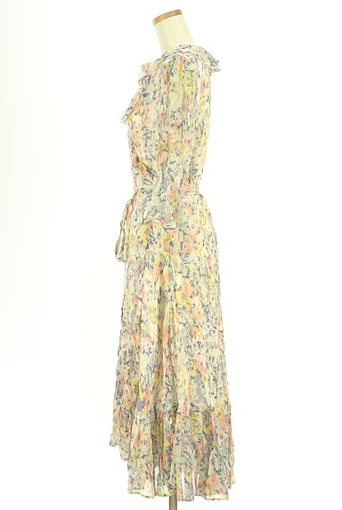 POLO RALPH LAUREN（ポロラルフローレン）の古着「カシュクール花柄シフォンワンピース（ワンピース・チュニック）」大画像３へ